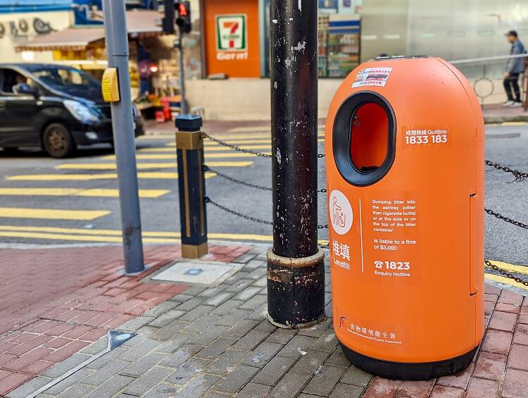 What is the Hong Kong waste-charging scheme?