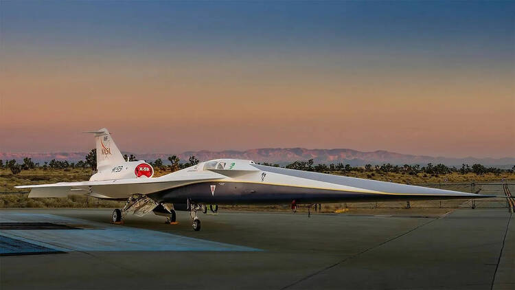 NASA and Lockheed Martin, X-59 Supersonic jet
