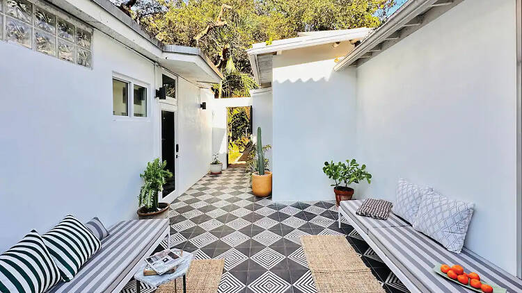 The chic house in Coconut Grove