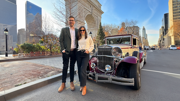 couple (Nowaday | Vintage Car Tours NYC)