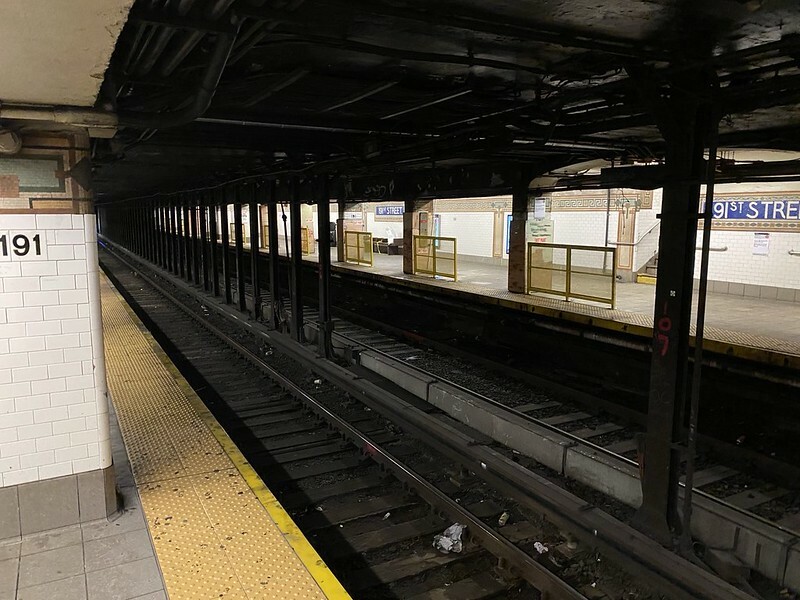 The MTA just installed platform barriers at one subway station