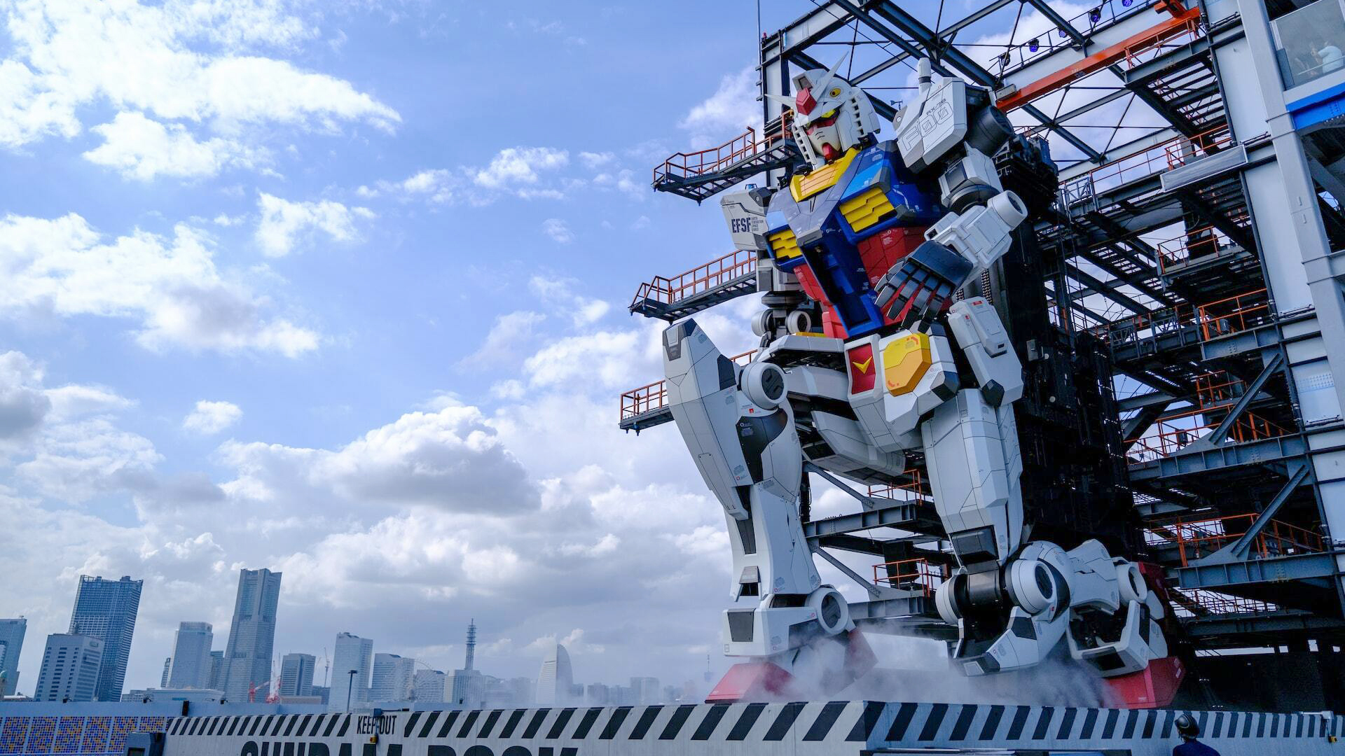 The life-size Gundam from Yokohama is moving to Osaka Expo 2025