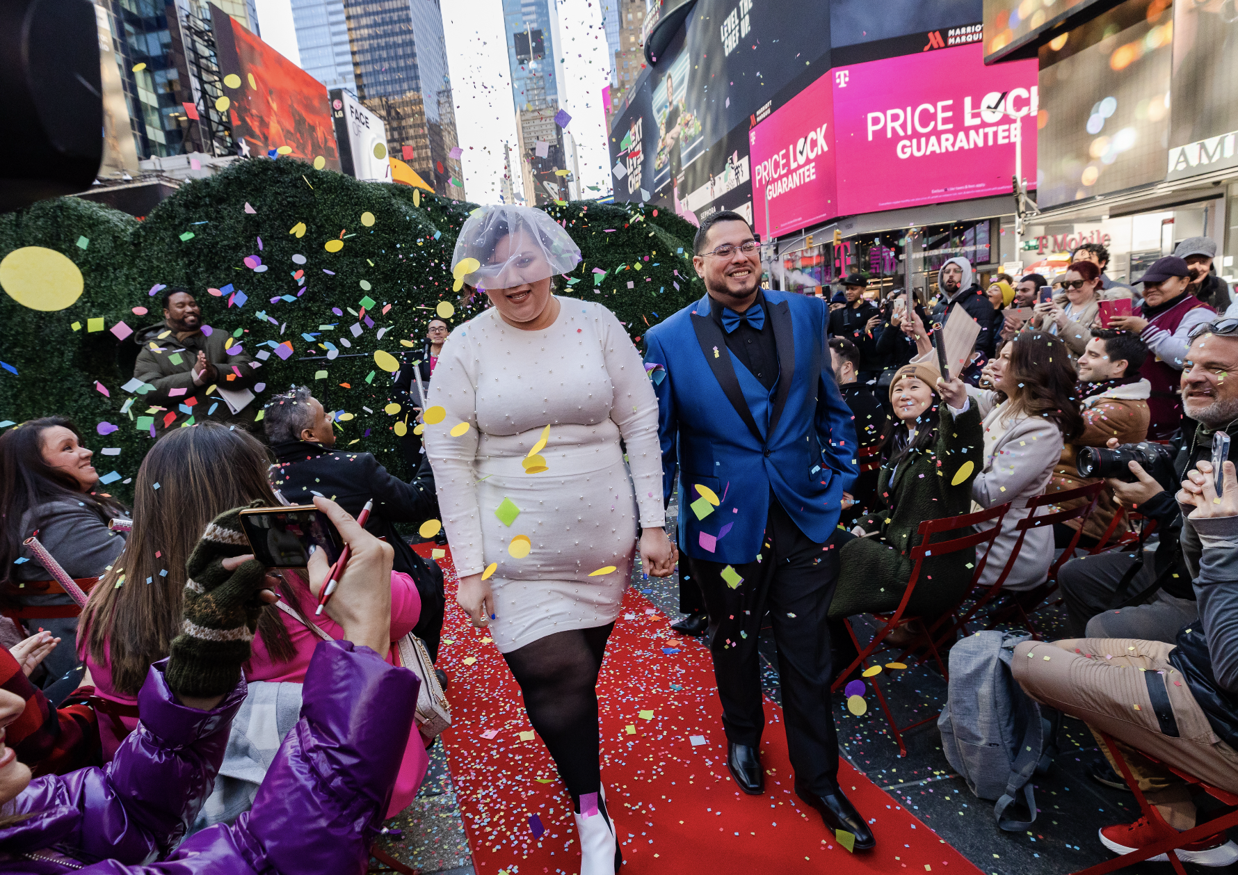 You can get married in Times Square on Valentine’s Day