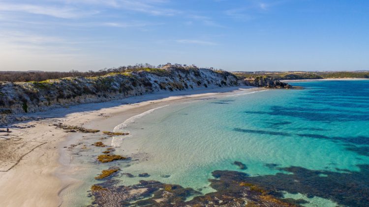 Go surfing at Vivonne Bay