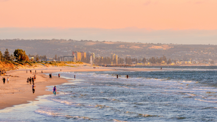 View of Glenelg Beach