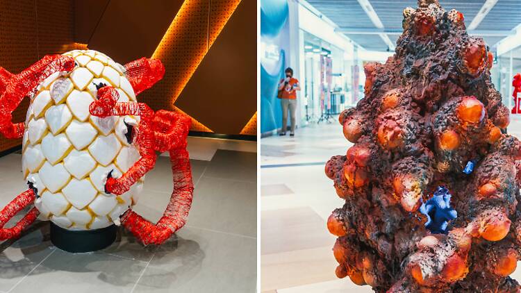 Colourful dragon eggs