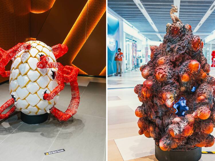 Colourful dragon eggs