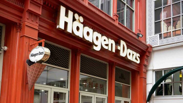 Häagen-Dazs shop in Washington DC