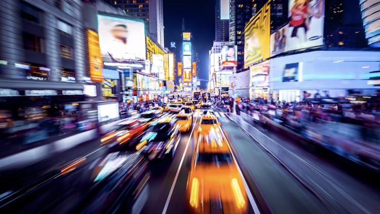 Night Photography: Times Square at Night