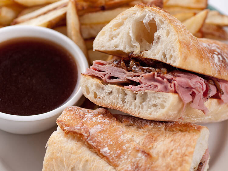 French dip at Philippe the Original