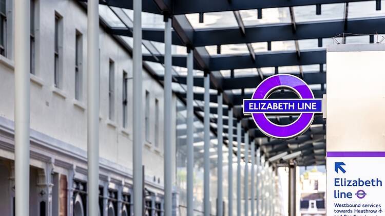 Elizabeth line station, London