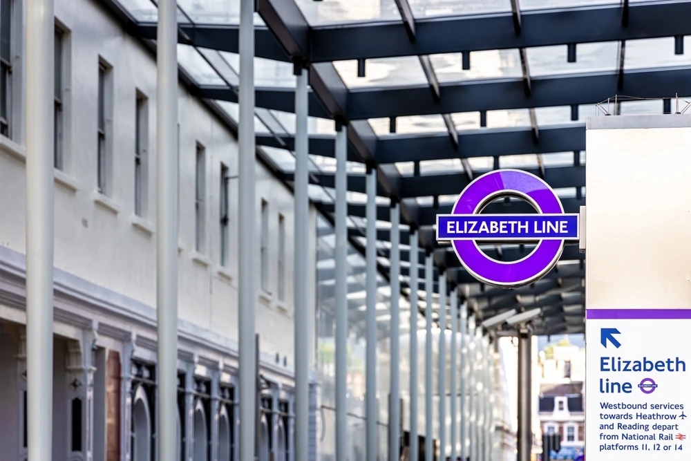 Elizabeth line station, London