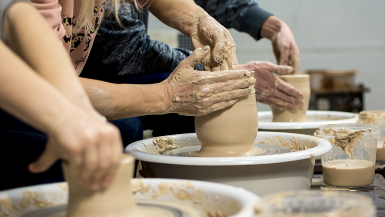 One Day Wheel Throwing at Choplet Ceramic Studio