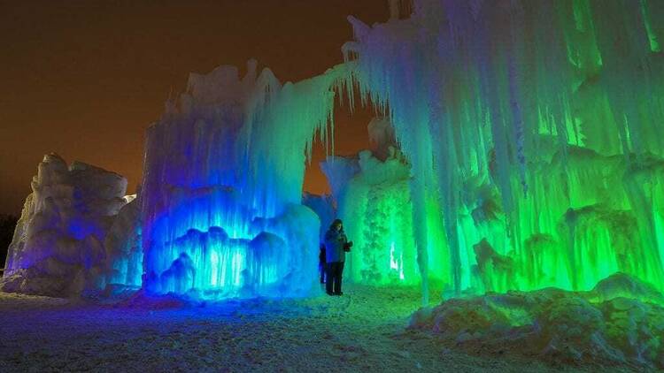 New Hampshire Ice Castles