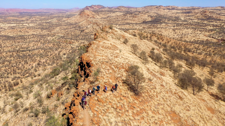 The Larapinta Trail, NT