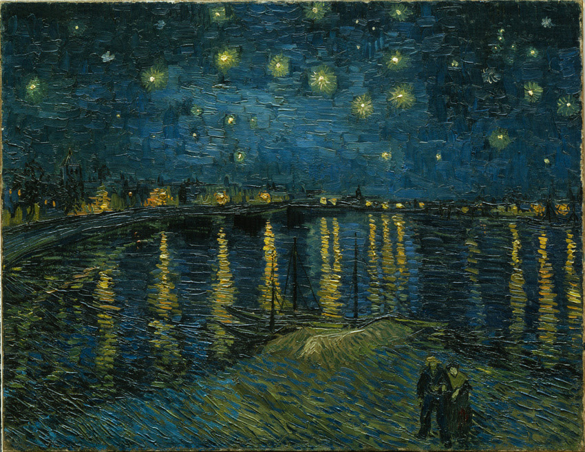 Vincent Van Gogh, Starry Night, 1888; © Musée d’Orsay