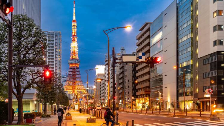 Tokyo Tower street view