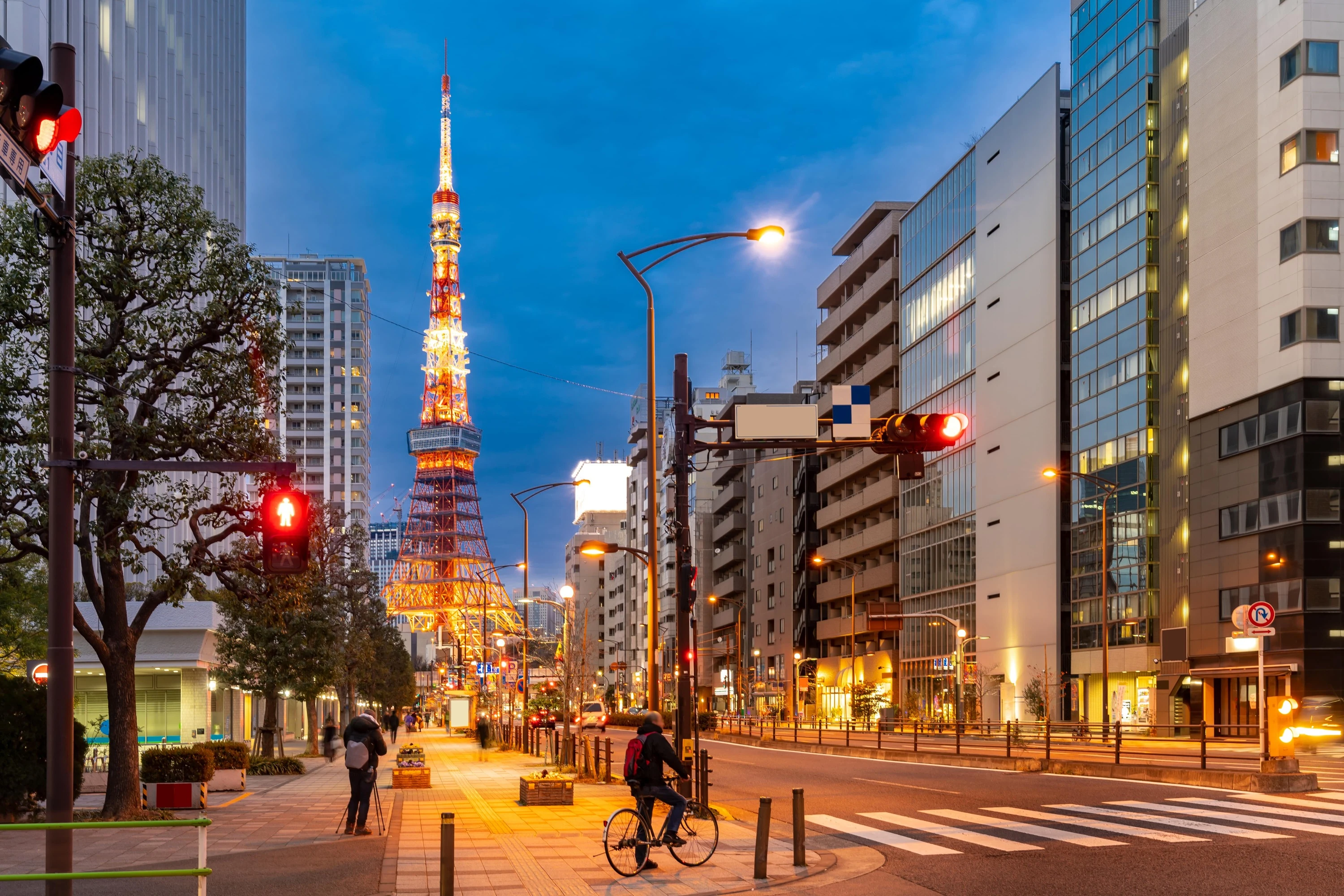 Tokyo Tower street view
