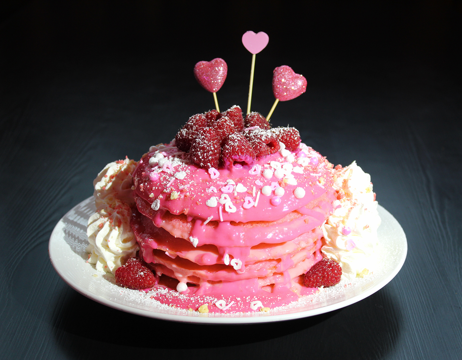 Cake of the day! Donut shaped - Chocolate Rose Bakeshop