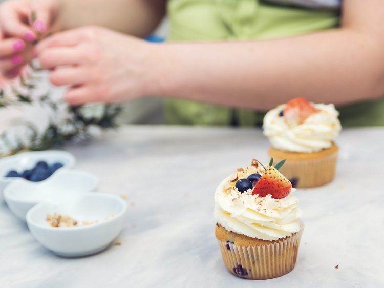 Buttercream Flower Cupcakes