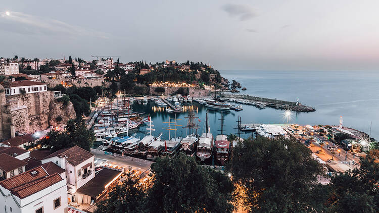 Take a boat tour from Old City Marina