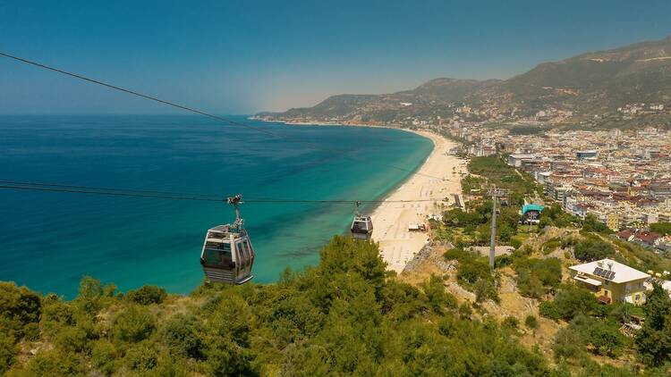 Take a Cable Car up to the mountains