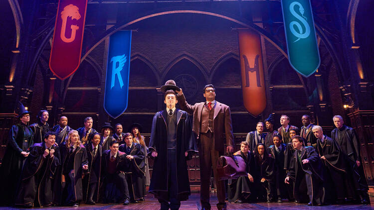 Harry Potter and the Cursed Child on Broadway-sorting hat