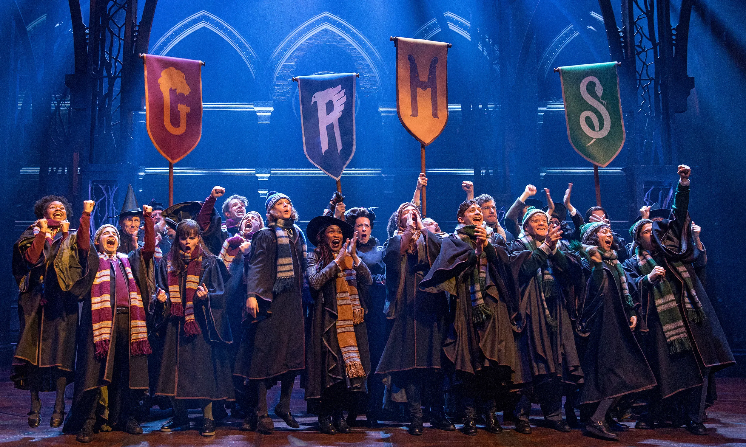 Harry Potter and the Cursed Child on Broadway &mdash; Quidditch match
