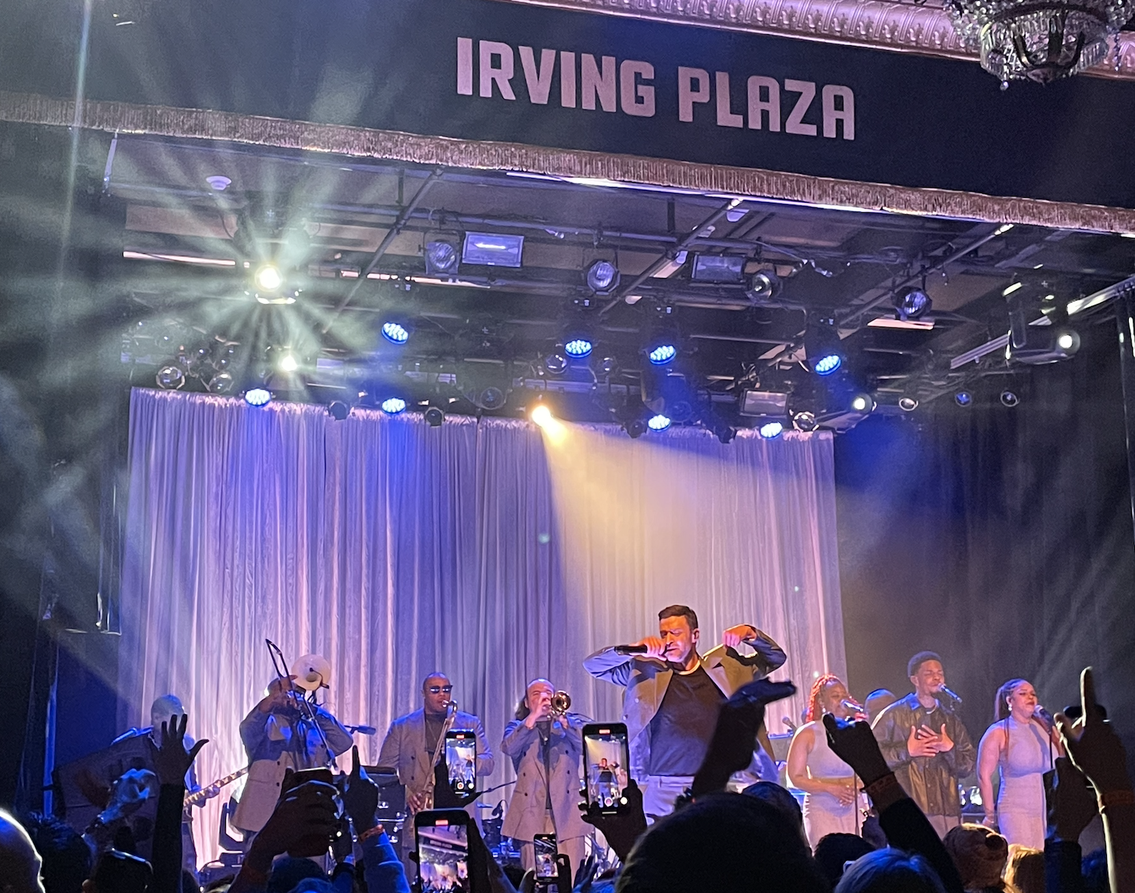 I went to Justin Timberlake’s private concert at Irving Plaza and it felt like the early aughts