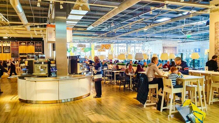 IKEA restaurant in Sheffield, UK