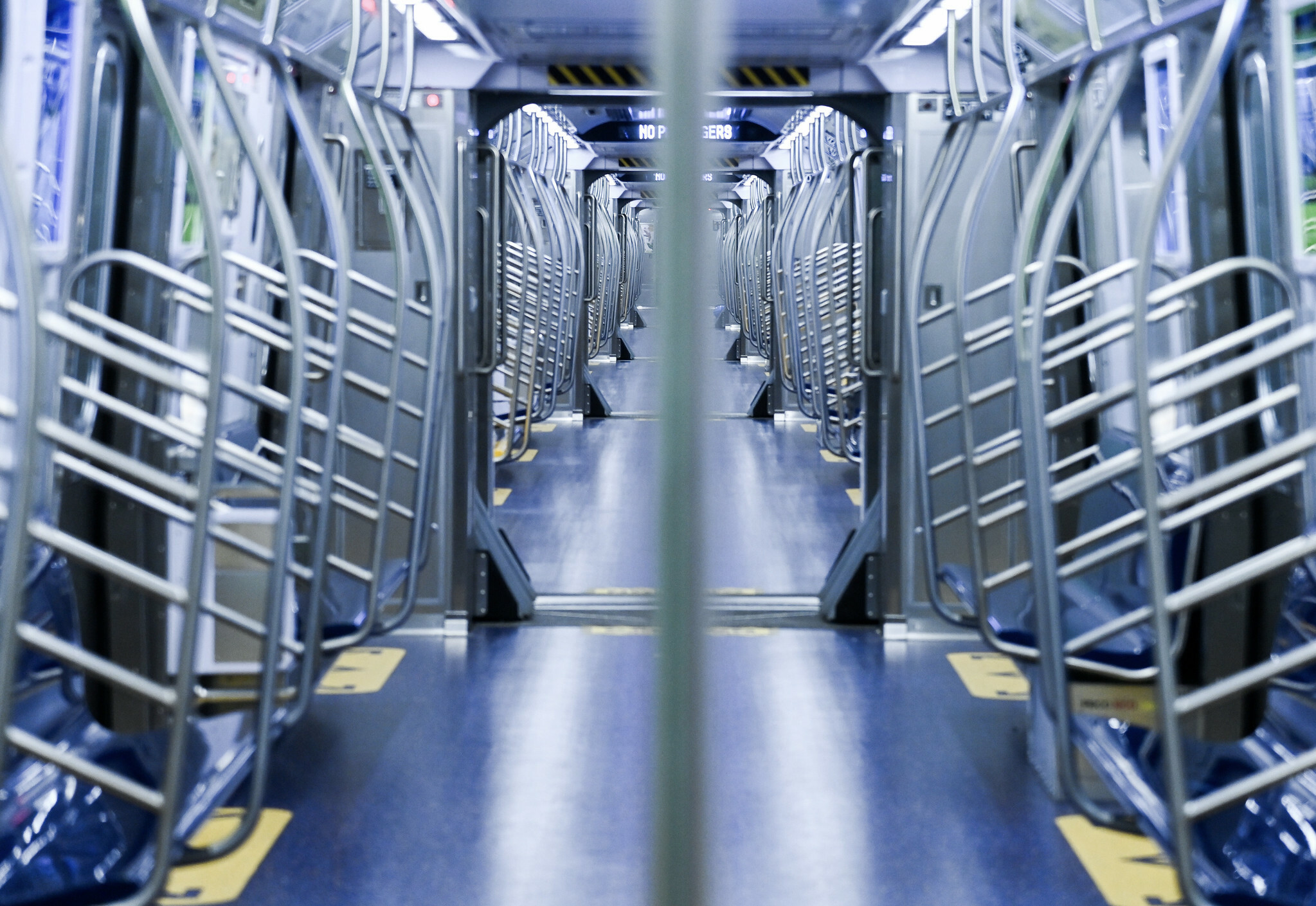 New MTA Open Gangway subway train