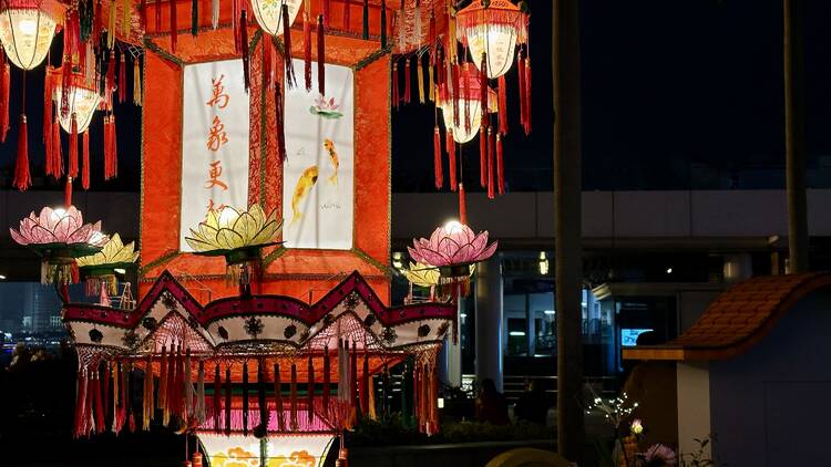 Lunar New Year Lantern DIsplay, Chinese New Year 2024
