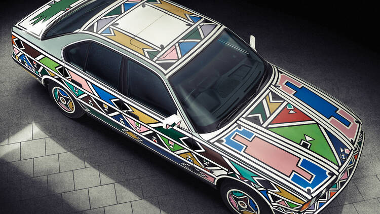 Esther Mahlangu's BMW Art Car