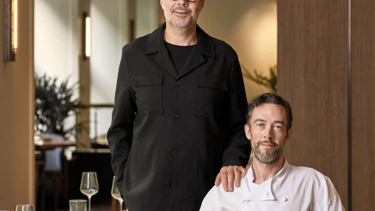 Chefs Martin Benn and Jamie Robertson