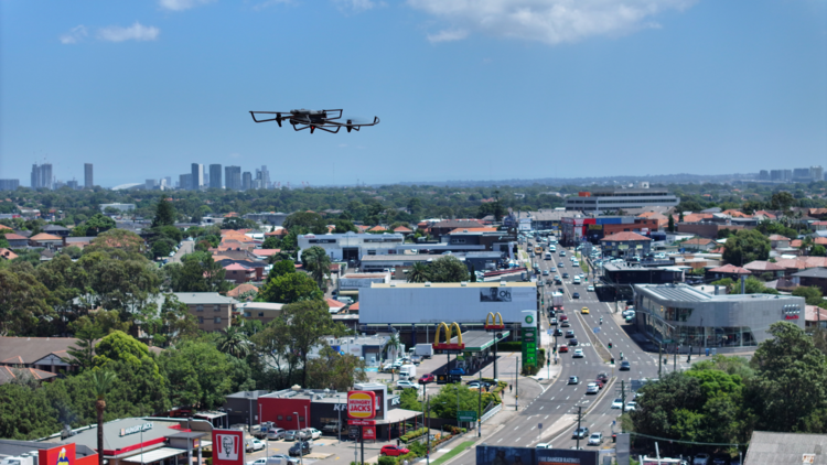 traffic done above Sydney