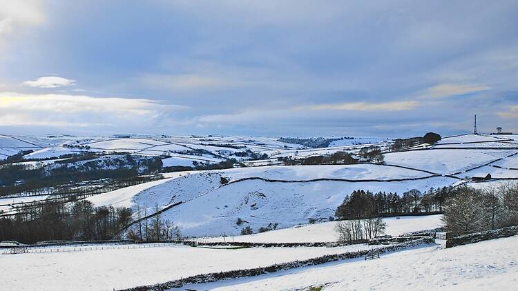 Yorkshire in the snow