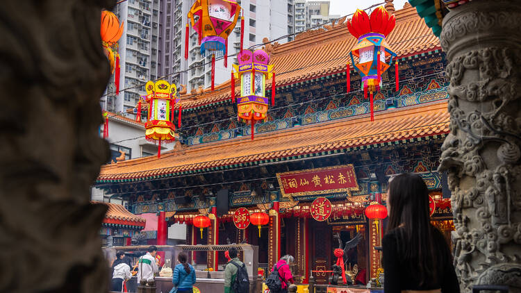 First Incense Offering at Wong Tai Sin Temple