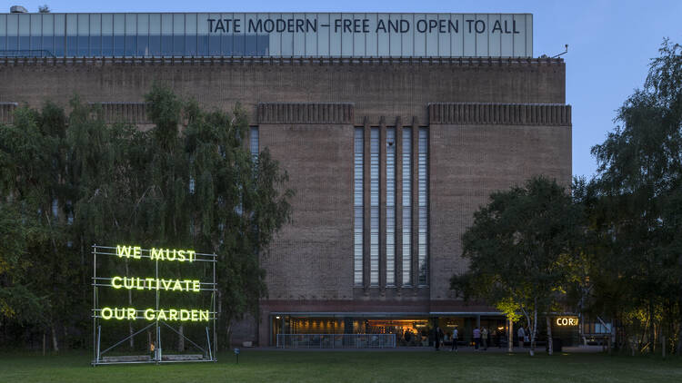 Corner at the Tate