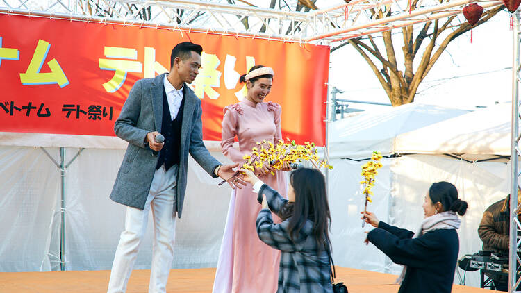 ベトナムテト祭り