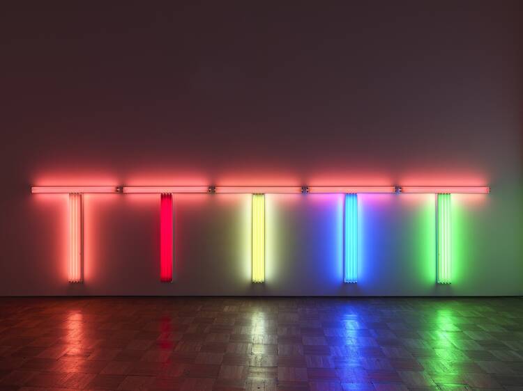 Dan Flavin – ‘Dedications in Lights’ at Kunstmuseum Basel