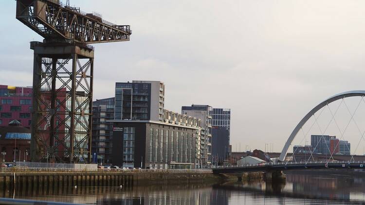 Marvel at The Finnieston Crane and The Clyde