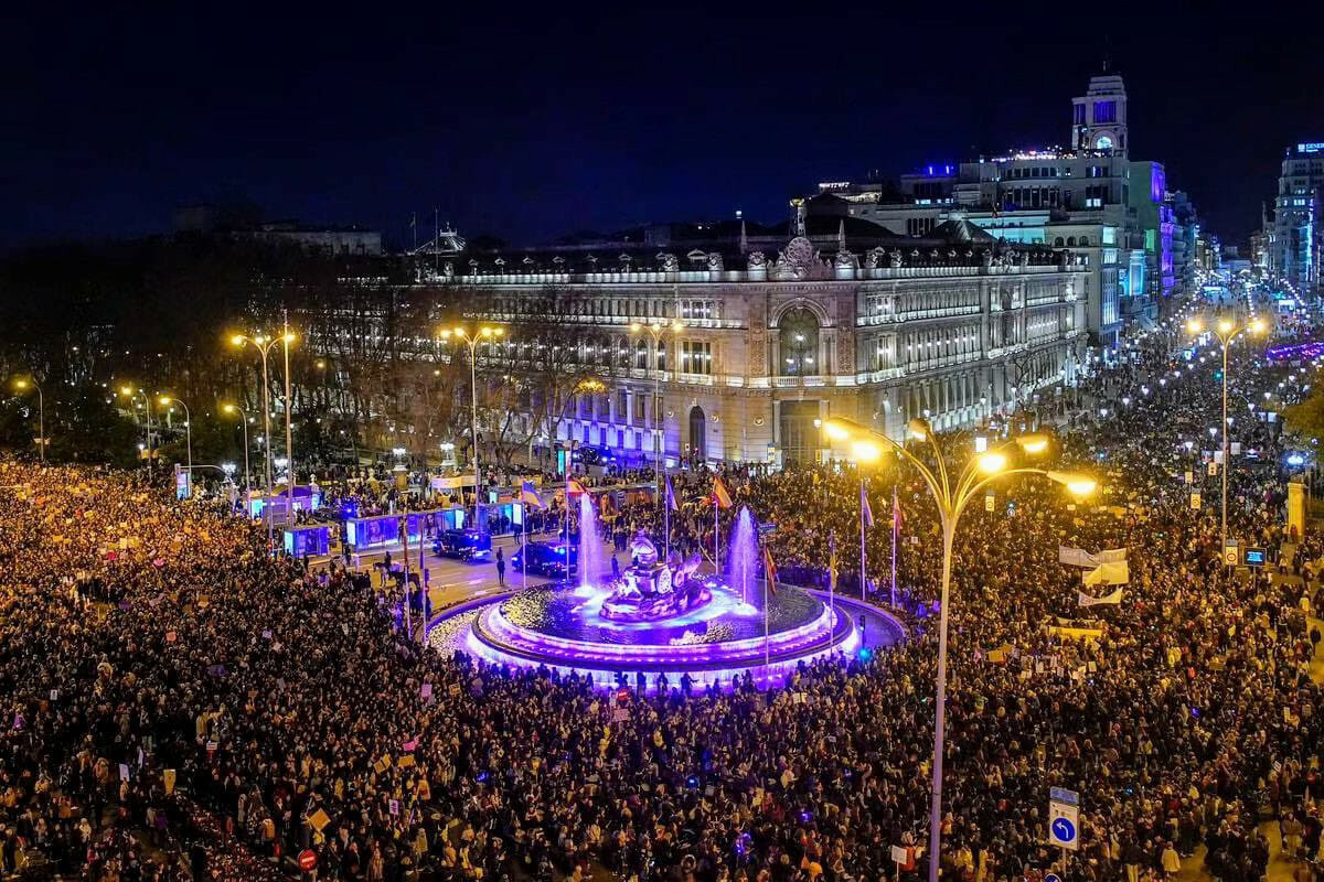 Manifestación Por El 8M En Madrid: Horario Y Recorrido De Las Marchas ...