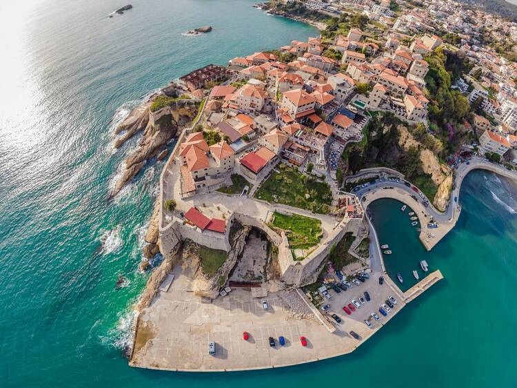 Ulcinj Town In Montenegro