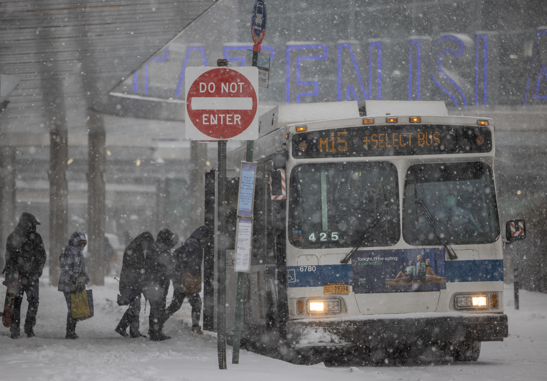 Valentine's Day Winter Storm Causes Delays and Disruptions in New York City