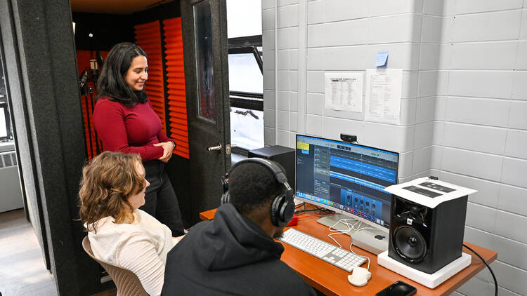 Media lab in Brooklyn