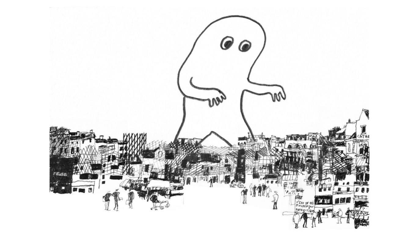 Chaplin 絵画 原画 ドローイング アート CREATURES / 木原千春 ｜スケジュール｜3331 Arts Chiyoda