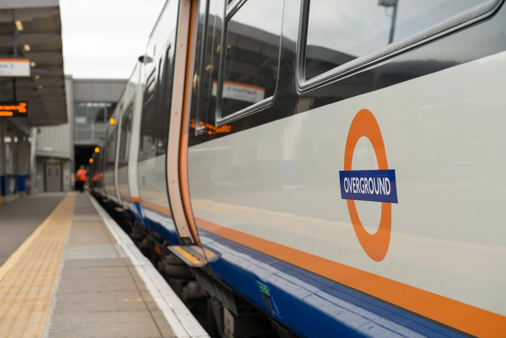 London Overground train, London