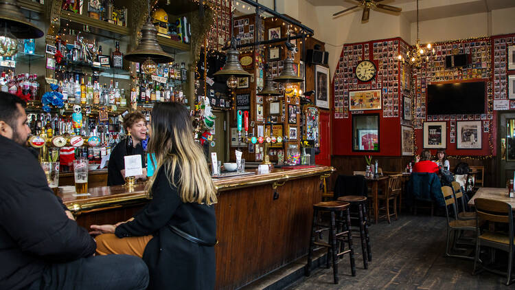 inside of pub