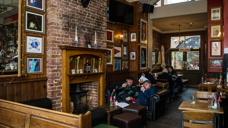 inside of pub