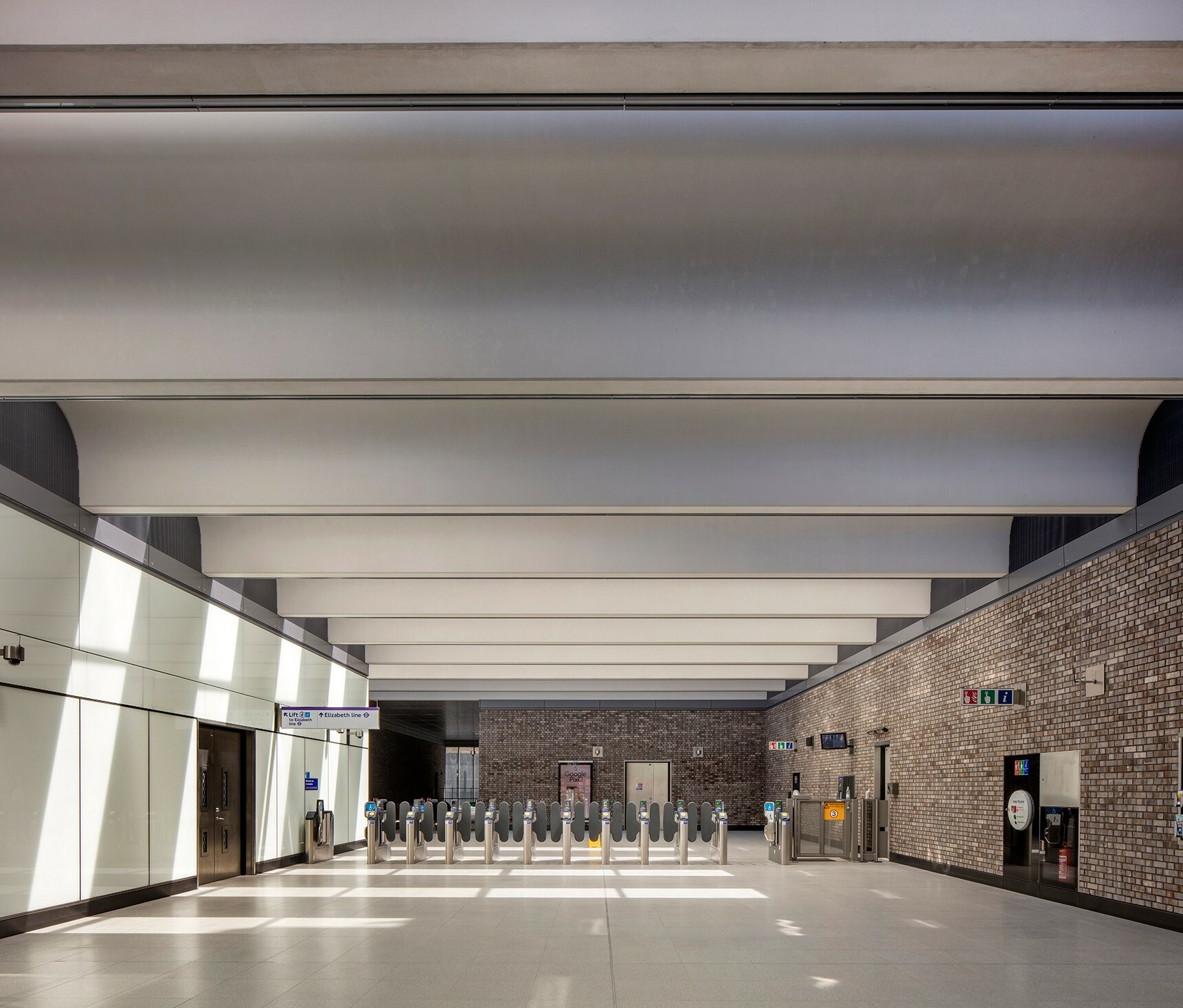 Elizabeth Line station, nominated by RIBA